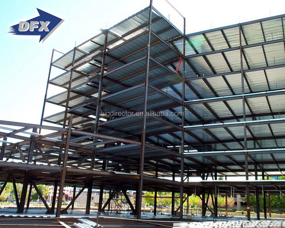 Prefab Qingdao Prefabricated Steel Frame Structure Apartments Metal Frame Building