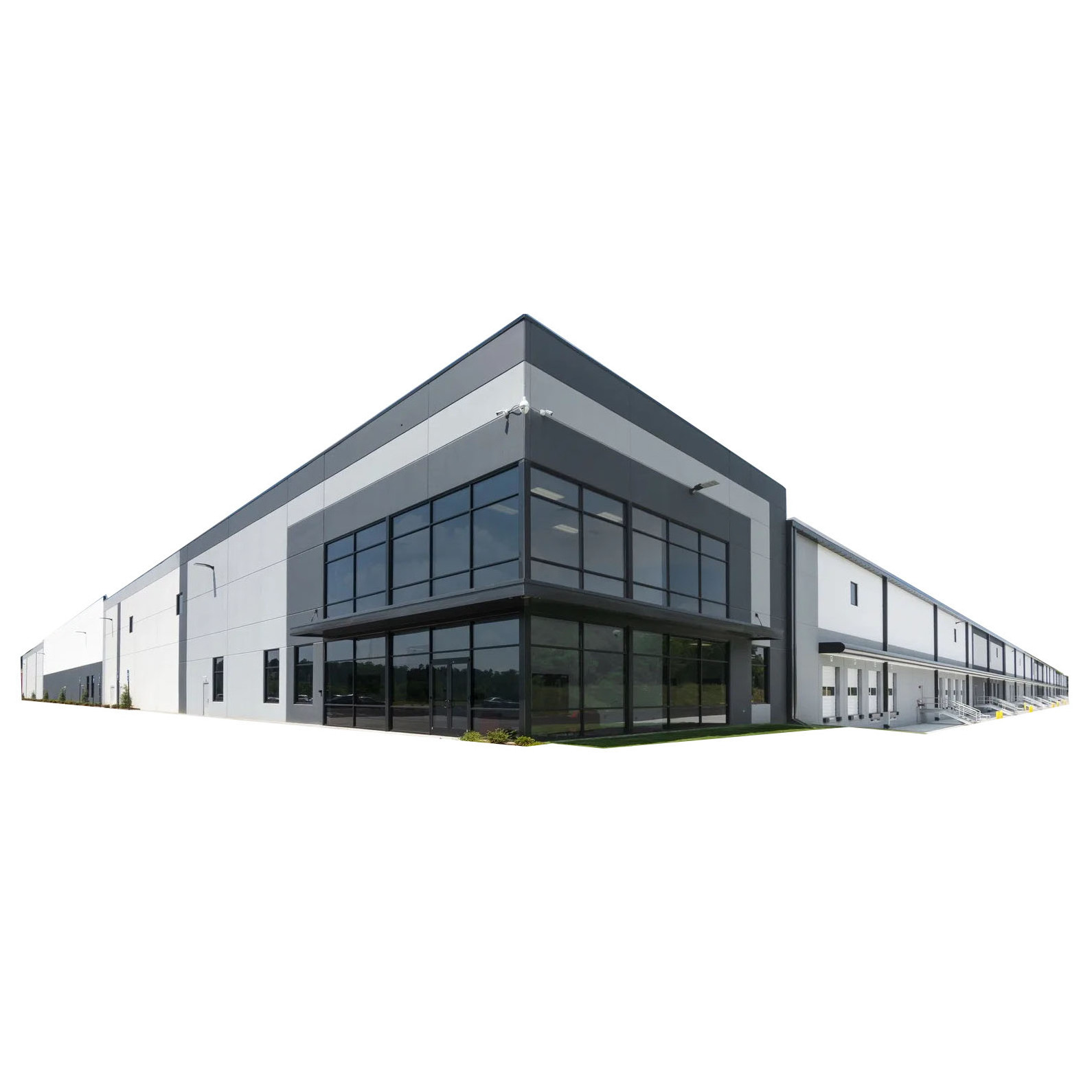 Moden Designed Metal Framework Prefab Bolted Connection Steel Structure Workshop Buildings