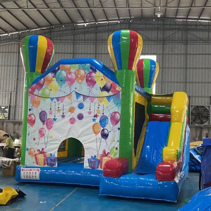 balloon inflatable bounce house inflatable bouncer with water slide combo party jumping castle for kids