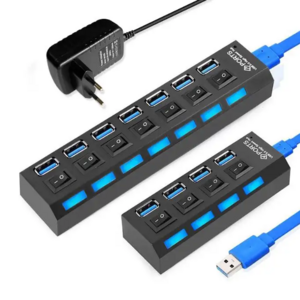 ABS Plastic 4 in 1 Usb 3.0 Hub Docking Station Adapter Usb 3.0 4 Port Multi Splitter Usb Hub 3.0