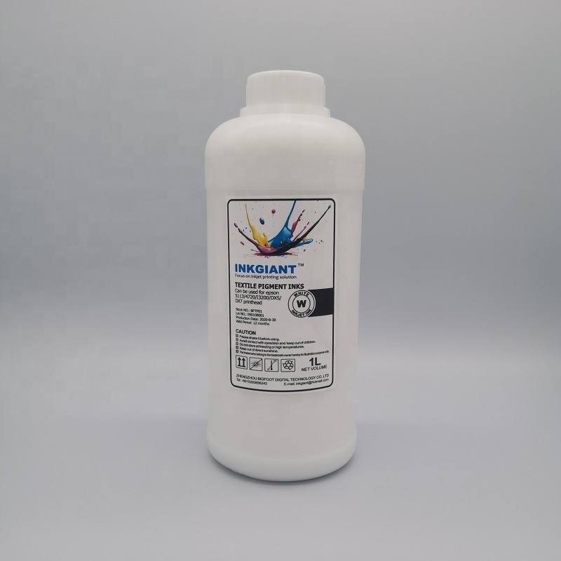 Factory supply INKGIANT inkjet ink for canvas bag/T-shirt textile printing ink