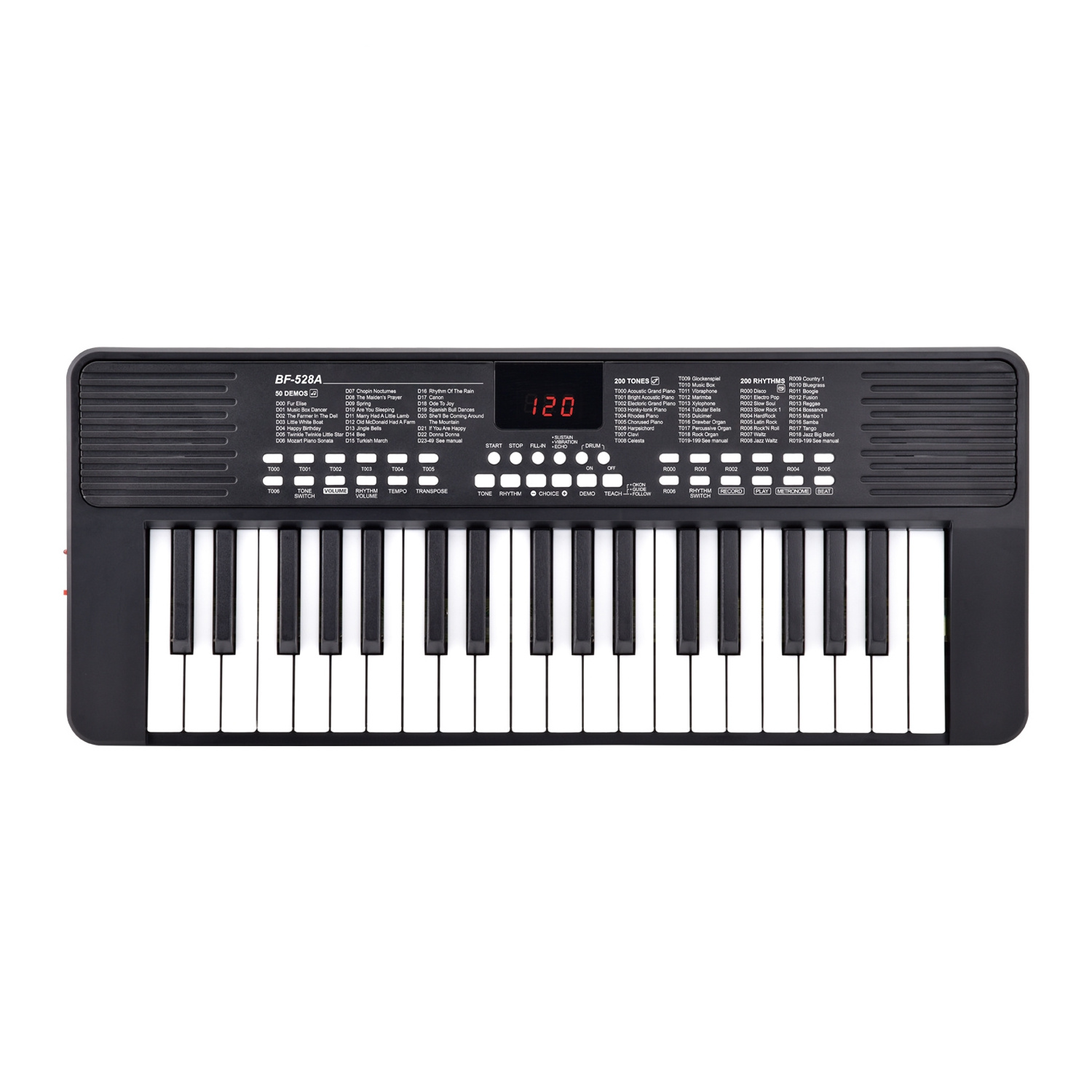 BF-528A Hot Selling Musical Piano Keyboard for Kids 37 Keys