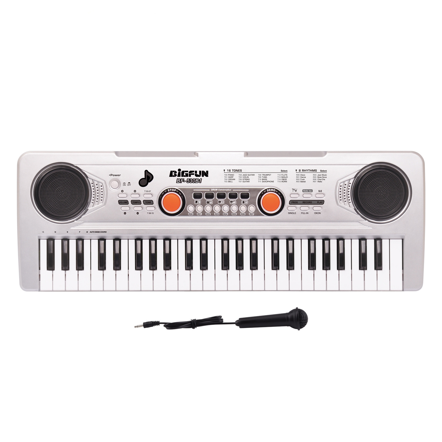 BF-530B1 2023 New toy piano 49 keys keyboard instrument electronic organ portable musical toy keyboard for kids