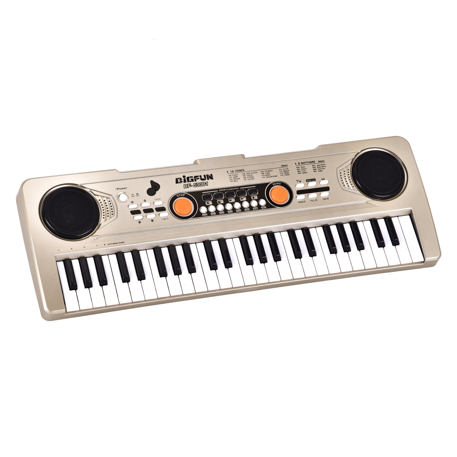 BF-530B1 2023 New toy piano 49 keys keyboard instrument electronic organ portable musical toy keyboard for kids