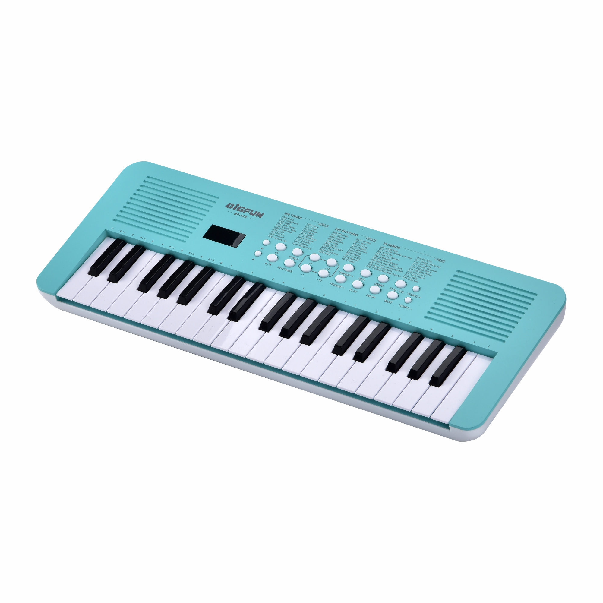 BIGFUN Keyboard Piano for Kid 37 Keys Music Piano with Microphone Portable Musical Toy Electronic Piano Birthday Gifts for Girls