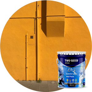 Two Gecco High Quality Weather Resistance Exterior Stucco Texture Paint Building Outdoor Coating