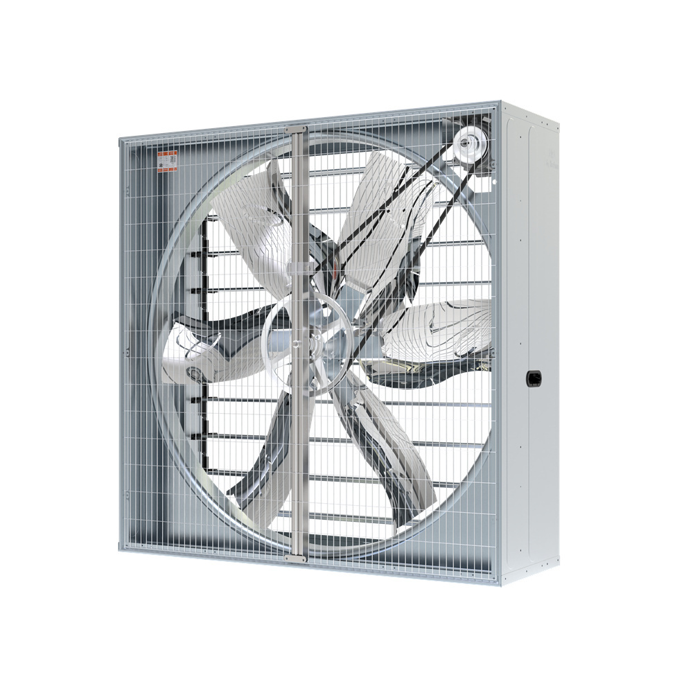 Professional Manufacture 1.1kw 50 Inches Ventilation Big Exhaust Box Fan For Poultry House