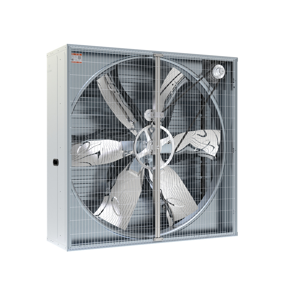 Professional Manufacture 1.1kw 50 Inches Ventilation Big Exhaust Box Fan For Poultry House