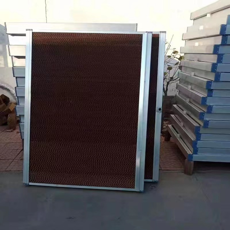 Low Price Cooling Pad Paper Greenhouse and poultry fram 7090 honey comb cellulose evaporative