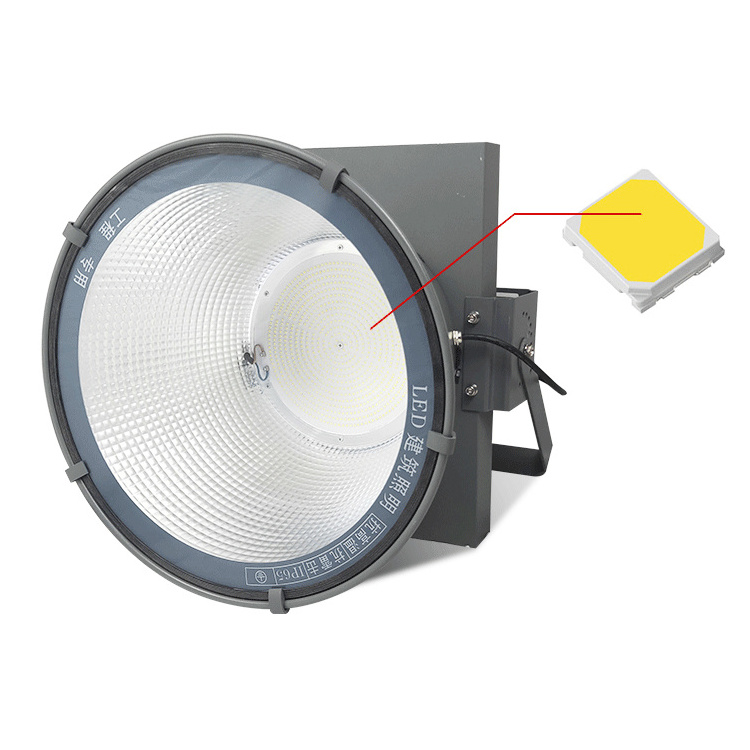 2000W 300W 1500W 500W 6500K Cob Projector Soccer Field Flood Lamp Floodlight Industrial Fixture 100M 220V Led Tower Crane Lights