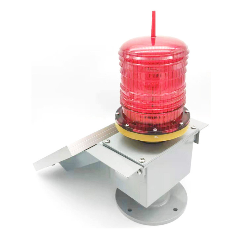 Air Cargo From China Light And Heliport Ac 220V Led Strobe Warning Beacon Photocell Aviation Obstruction Lights For Tower Solar