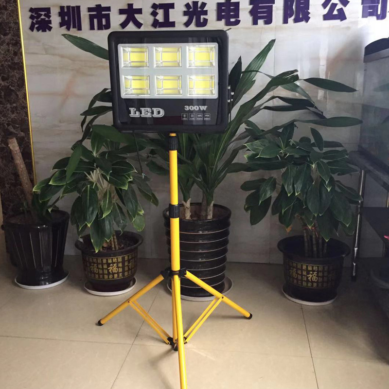 Rechargeable Work Light Led 5000 Lumen 360 Degree Led Work Light Outdoor With Tripod Stand  Led Flood Work Light