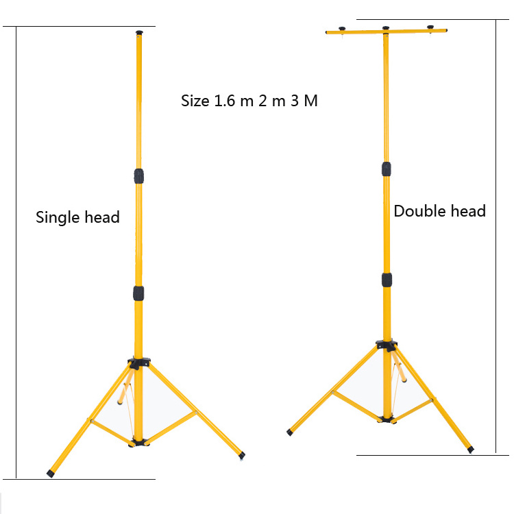 Rechargeable Work Light Led 5000 Lumen 360 Degree Led Work Light Outdoor With Tripod Stand  Led Flood Work Light