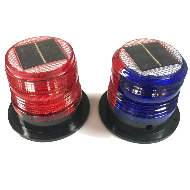 L864 L810 Plastic Led 360 Degree Strobe 2 Watt Aircraft Medium Intensity Signal Lights Solar Aviation Obstruction Warning Light