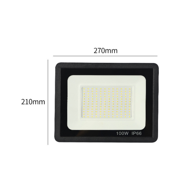 500 Watt 100W 24V Led Smd Exterior Spot Spotlight Focos Luce Wall Lighting Floodlight Lamp Reflector Slim Outdoor Flood Light