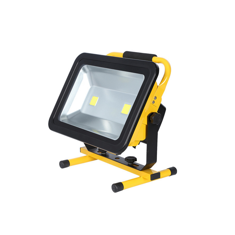 Camping 100W Multi Functional Emergency Floodlight 100Watt Battery Lights 50W Usb Cob On Stand Led Rechargeable Flood Light