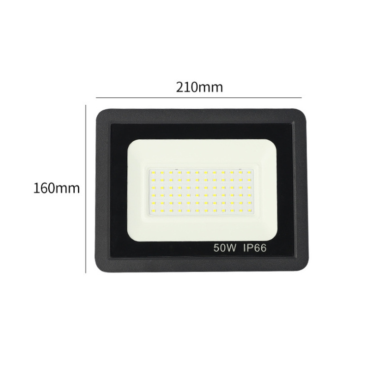 500 Watt 100W 24V Led Smd Exterior Spot Spotlight Focos Luce Wall Lighting Floodlight Lamp Reflector Slim Outdoor Flood Light