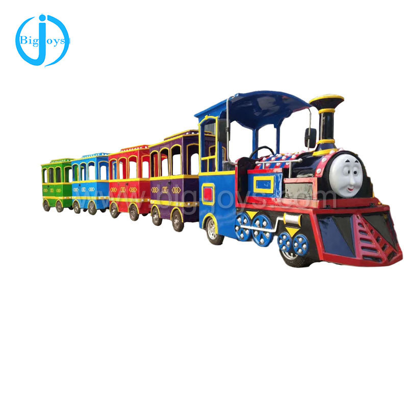 amusements park electric tourist trackless train for sale