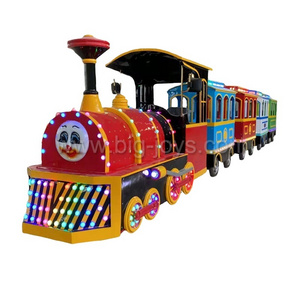 amusements park electric tourist trackless train for sale