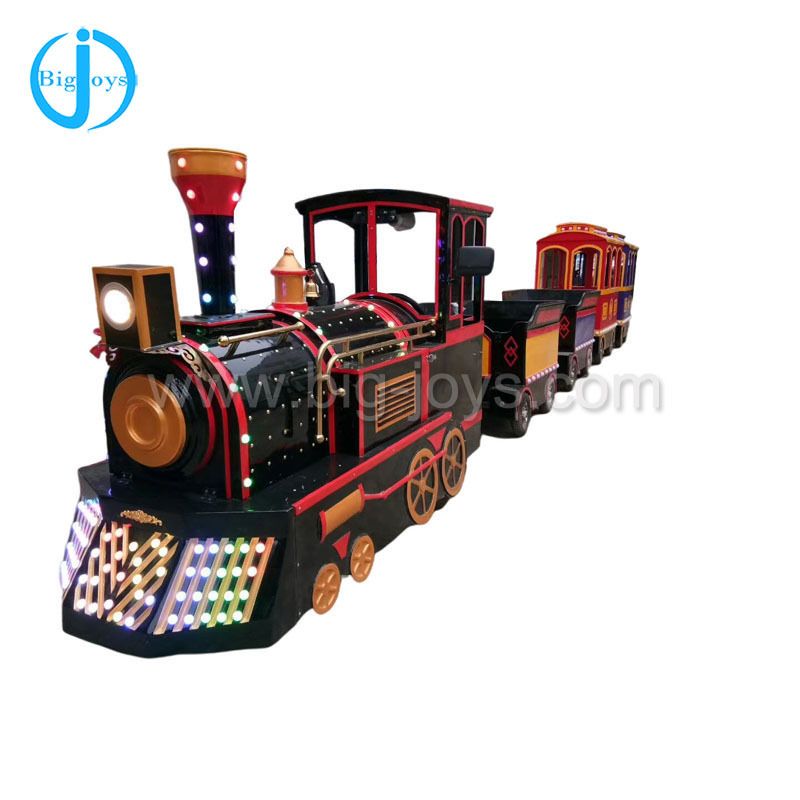 tourist attraction family ride trackless train kiddie ride for sale