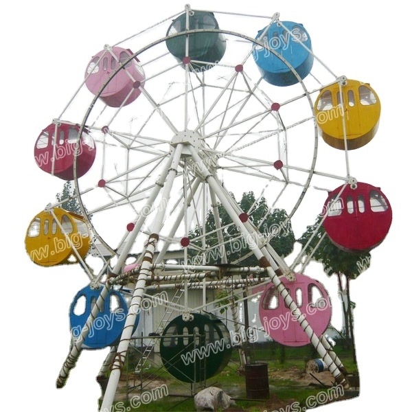 Colorful theme park popular attractive kids mini ferris wheel for sale