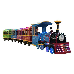 tourist attraction family ride trackless train kiddie ride for sale