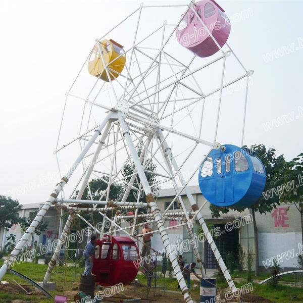 Colorful theme park popular attractive kids mini ferris wheel for sale