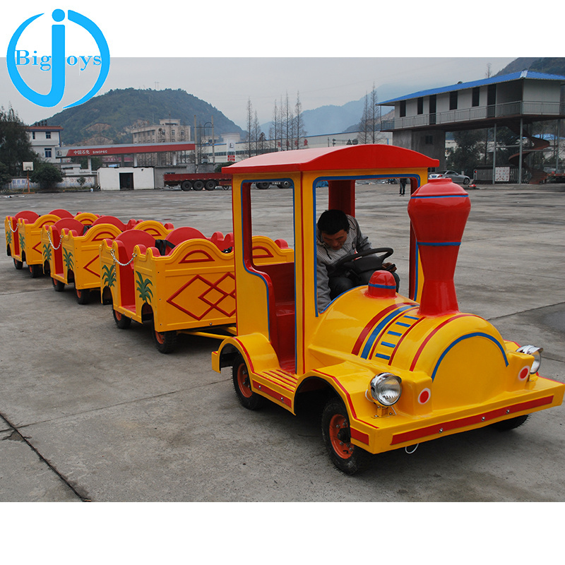 amusements park electric tourist trackless train for sale