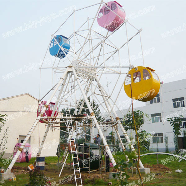 Colorful theme park popular attractive kids mini ferris wheel for sale