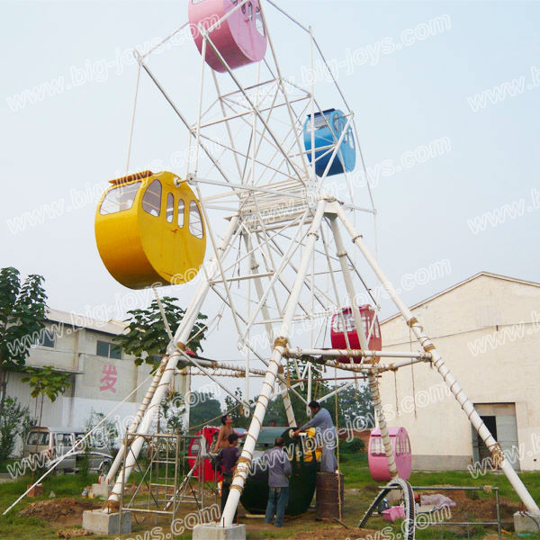 Colorful theme park popular attractive kids mini ferris wheel for sale