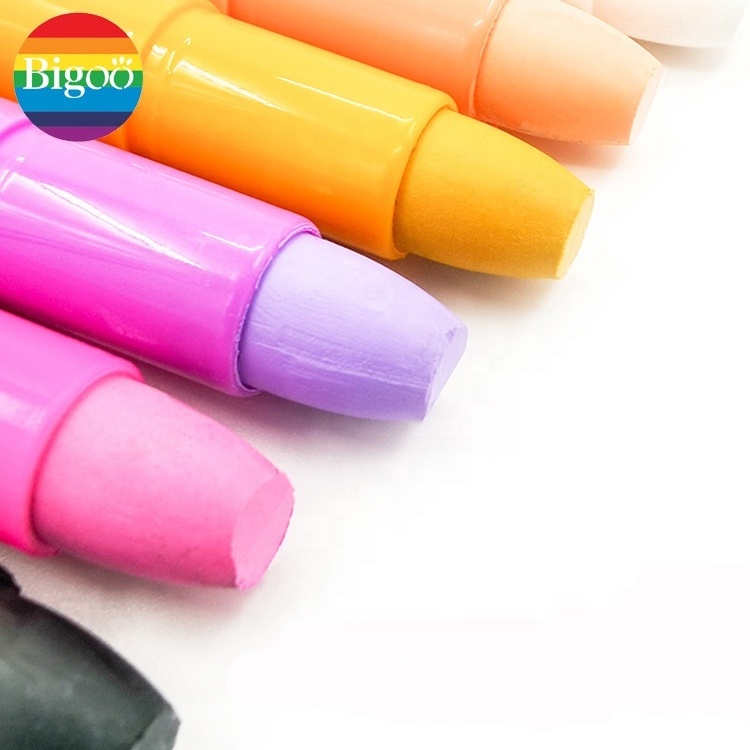 Super 36 colors non-toxic oil pastel twist up gel crayons set with custom logo for school and promotional