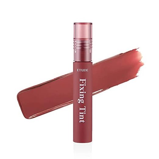 make up lipstick Etude House Fixing Tint Korean cosmetic lip tint nude lipstick