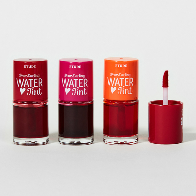 make up lipstick Etude House Dear Darling Water Tint Korean cosmetic lip tint nude lipstick