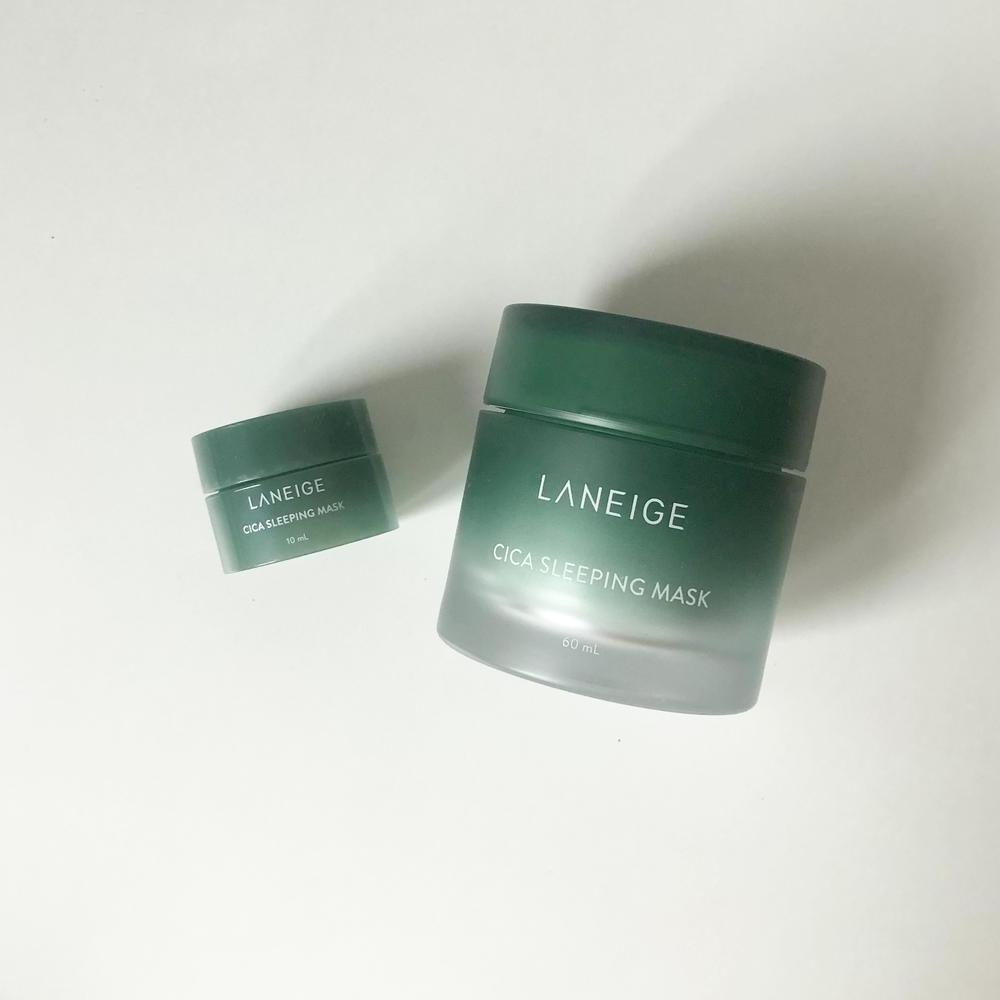 face pack beauty sleep sleeping pack LANEIGE Cica Sleeping Mask 10ml (sample size)