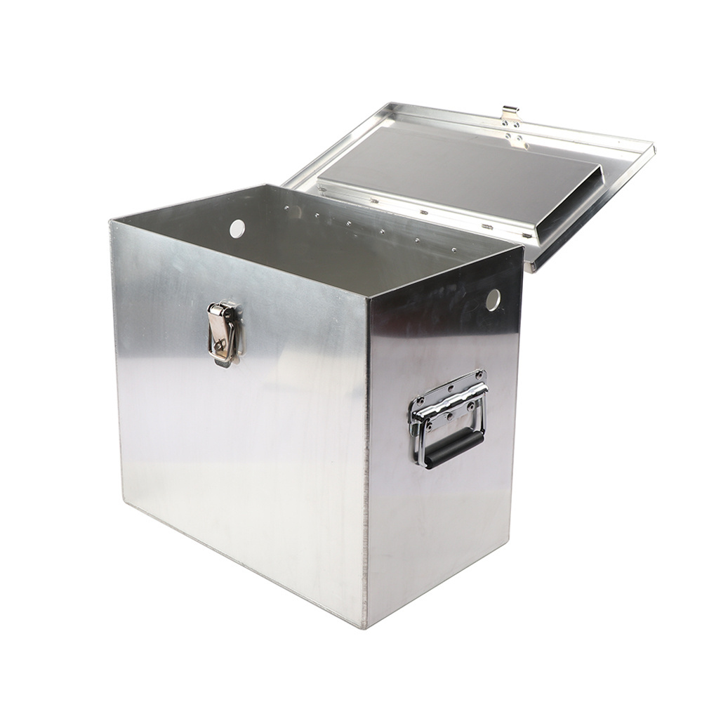 Custom metal box for lithium battery Stainless Steel Battery Relocation Kit sheet metal box