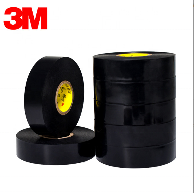 super 33 + Aunthentic 3M Tape Electrical Tape High Temperature Resistant Waterproof Flame Retardant Electrical Adhesive Tape