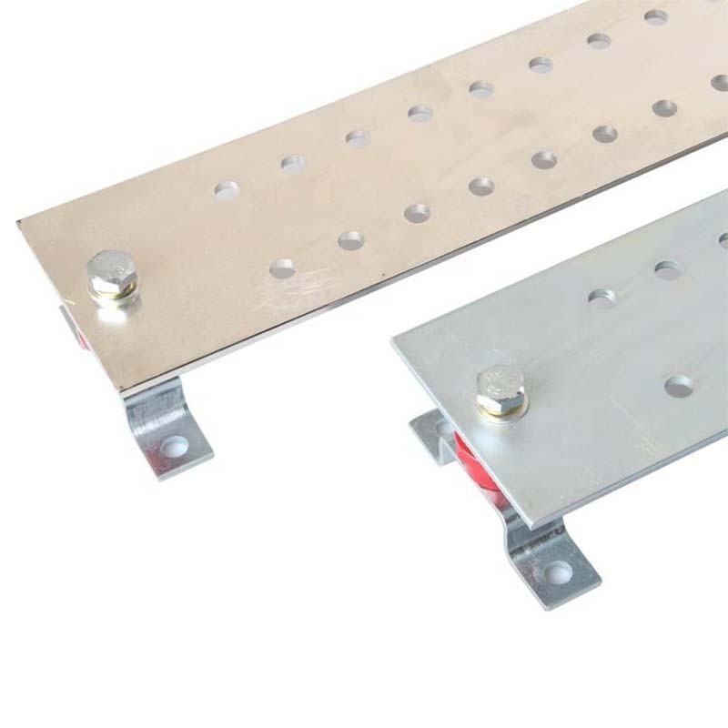 Custom copper grounding busbar for earthing Solid Copper Electrical Bus Bar 200A-1000A BUSBAR