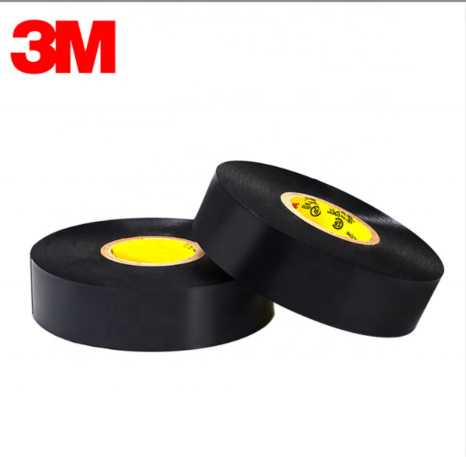 super 33 + Aunthentic 3M Tape Electrical Tape High Temperature Resistant Waterproof Flame Retardant Electrical Adhesive Tape