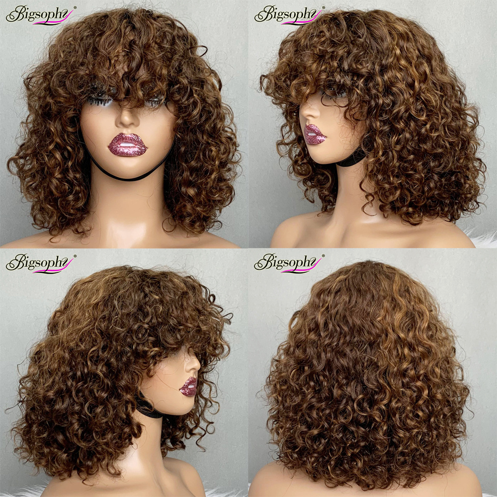 New Arrival Wigs Factory Supplier Super Double Drawn Raw Vietnamese Hair Luxury Deep Wave Machine Wig Perruques For Black Women