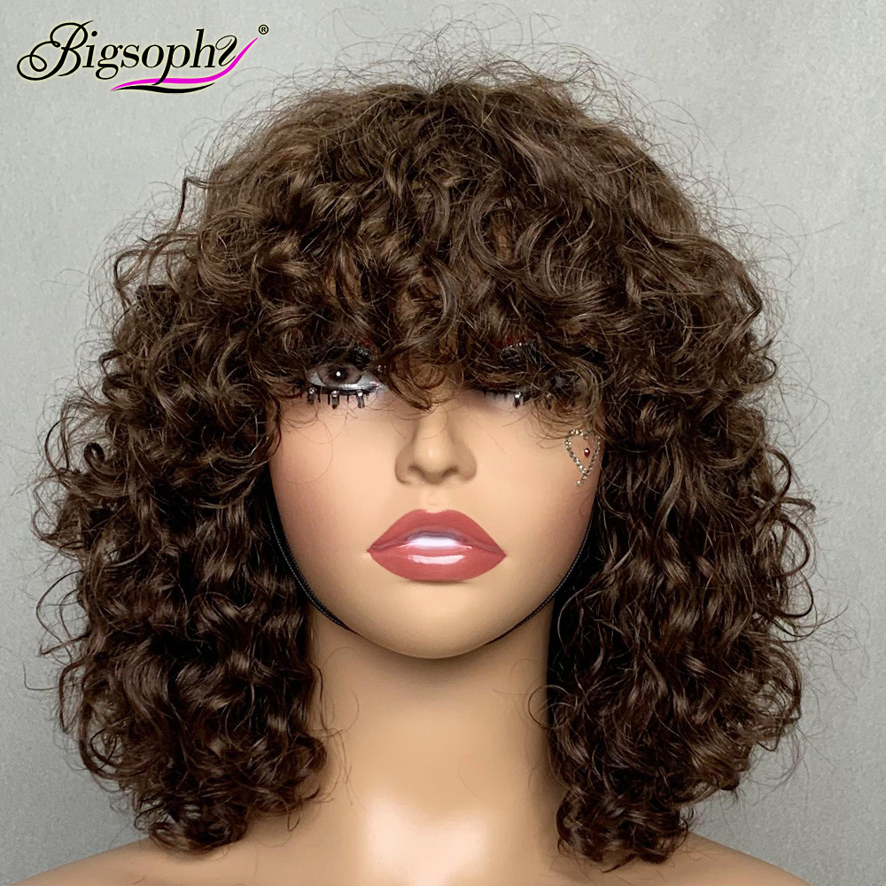 New Arrival Wigs Factory Supplier Super Double Drawn Raw Vietnamese Hair Luxury Deep Wave Machine Wig Perruques For Black Women