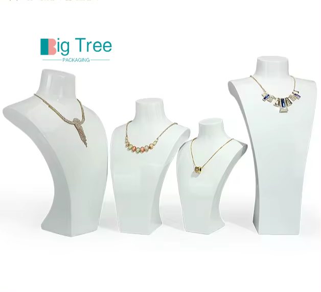 Big Tree Wholesale High Quality Handmade Elegant Jewelry Necklace Display Bust Jewelry Display Mannequin