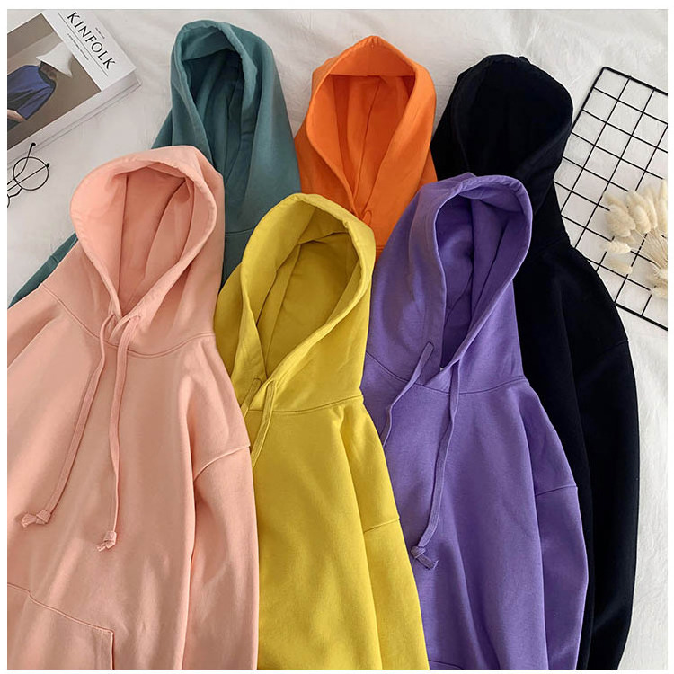 Accept small order custom high quality 320 gsm wholesale oversized 100% cotton french terry blank men's hoodies