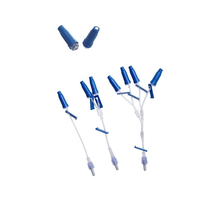 Medical Disposable Extension Line with Positive Needle-Free Connector Medical Consumables Product