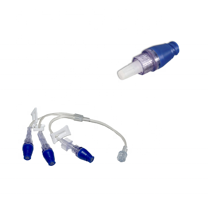 Medical Disposable Extension Line with Positive Needle-Free Connector Medical Consumables Product