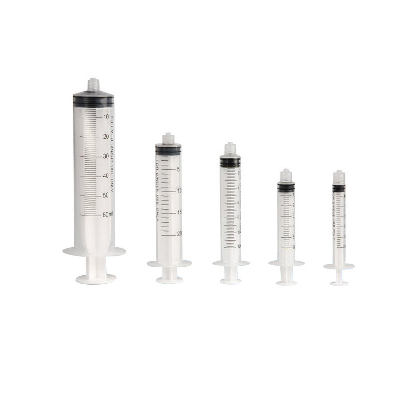 Disposablle Sterile  1ml 2ml 3ml 5ml 10ml Injection Medical Plastic Luer Lock Sterile Medical Disposable Syringe With Needle