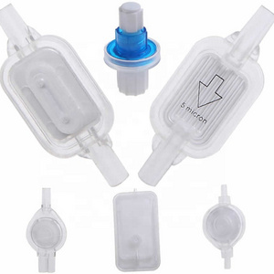 Medical inline Sterile 0.2 1.2 5 um micron IV double side Intravenous Neonatal Pediatric adult precision infusion filter