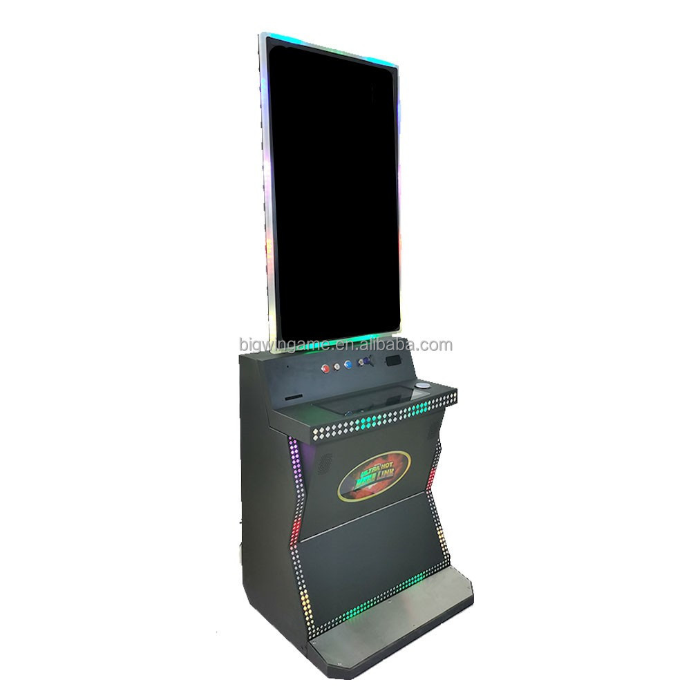 Arcade Game Room Fire link Skill Game Machine 43 inch Straight Monitor Mega Link Gaming Cabinet with Touch Screen Function Ideck