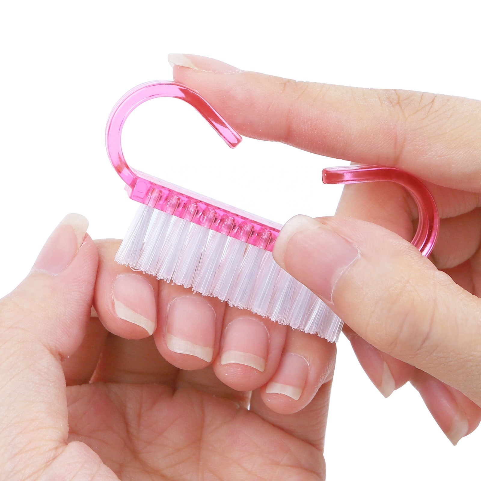 Handle Grip Small Nail Brush Fingernail Scrub Cleaning Brushes for Toes and Nails Cleaner manicure brush