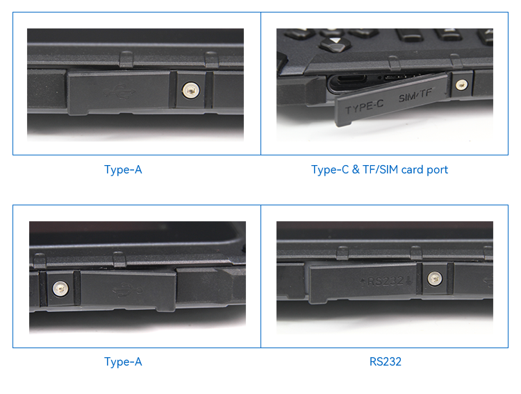 HUGEROCK R101 R10110 Industrial Rugged Nfc Rugged Tablet Rugged Tablet with Nfc 1000 Nits Ip65 Waterproof Tablet PC USB Type C