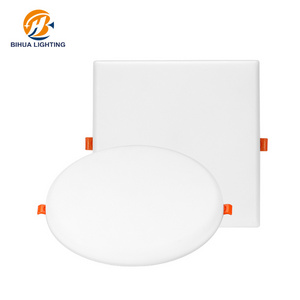 Factory Wholesale Freely Adjustable Round Square Aluminum 9w 18w 24w 36w Ceiling Recessed Smd Led Frameless Panel Light